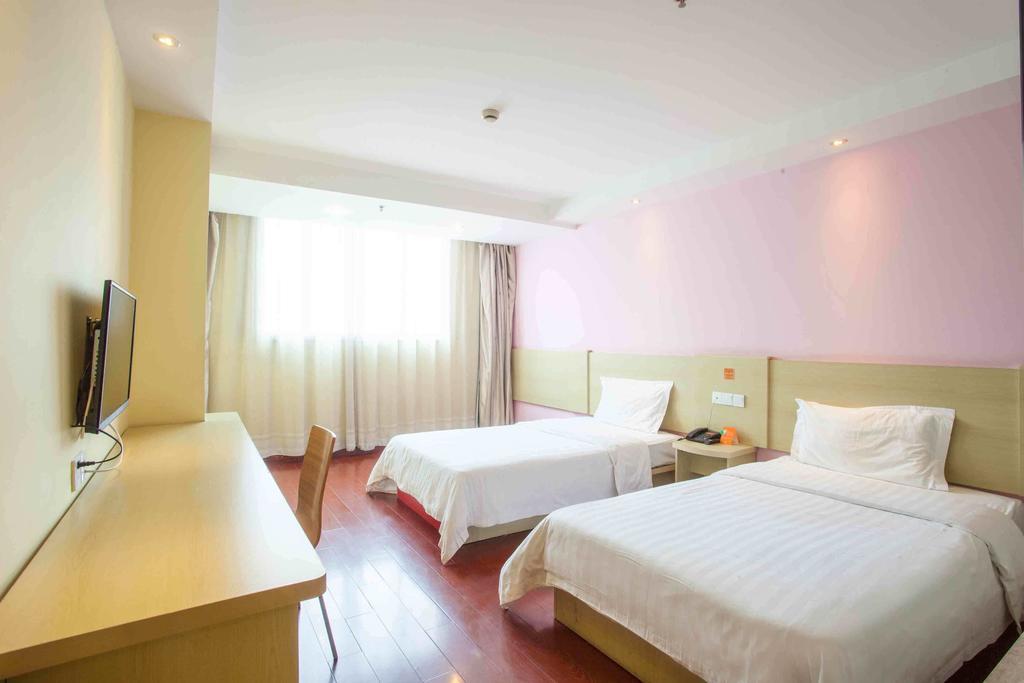 7Days Inn Dalian Gangwan Square Station Port Habitación foto